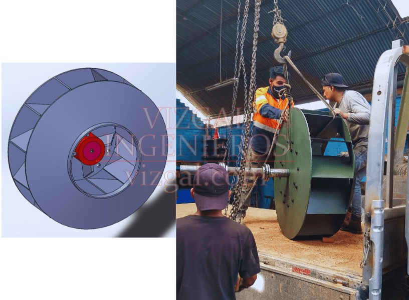 fabricacion de extractor centrifugo