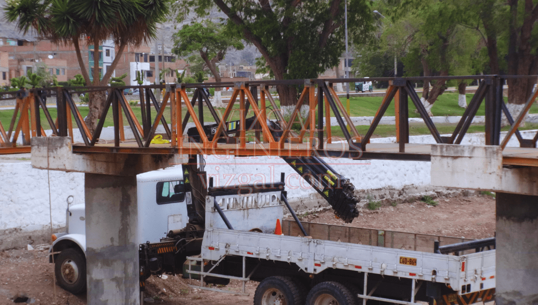 fabricacion de puente peatonal