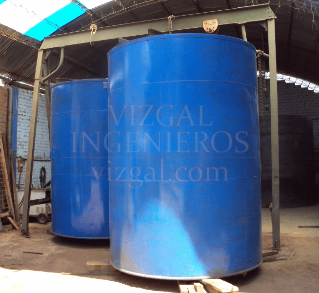 fabricacion de tanque de almacenamiento